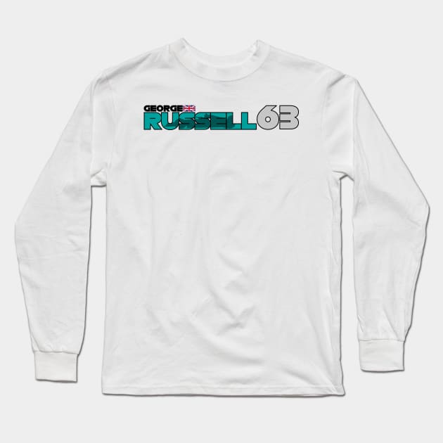 George Russell '23 Long Sleeve T-Shirt by SteamboatJoe